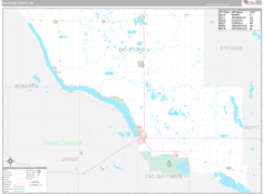 Big Stone County, MN Digital Map Premium Style
